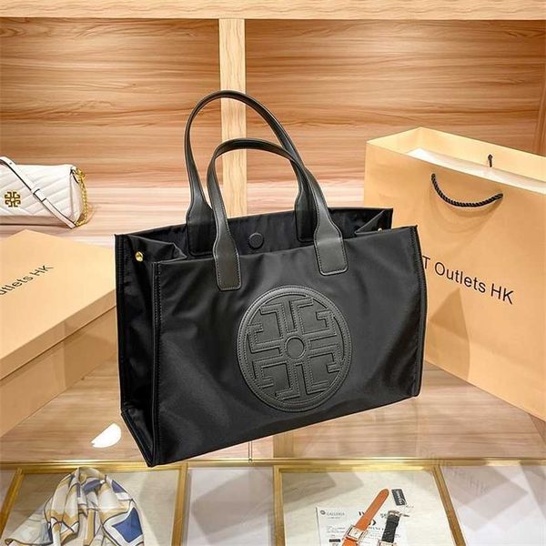 

62% off 2023 new bagbag designer hong kong's tody brunt tb genuine women's new fashionable canvas tote portable large bag