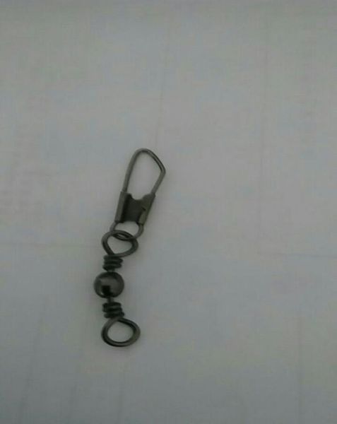 

fishing barrel swivel with safety snap fishing connector017060564