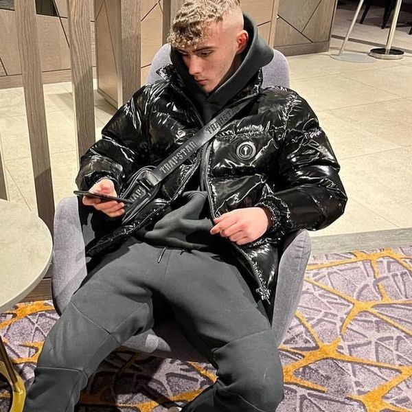 

men's jackets trapstar bandolera winter warm hoodie detachable hooded down jacket 1 embroidered letter coat 230719, Black;brown
