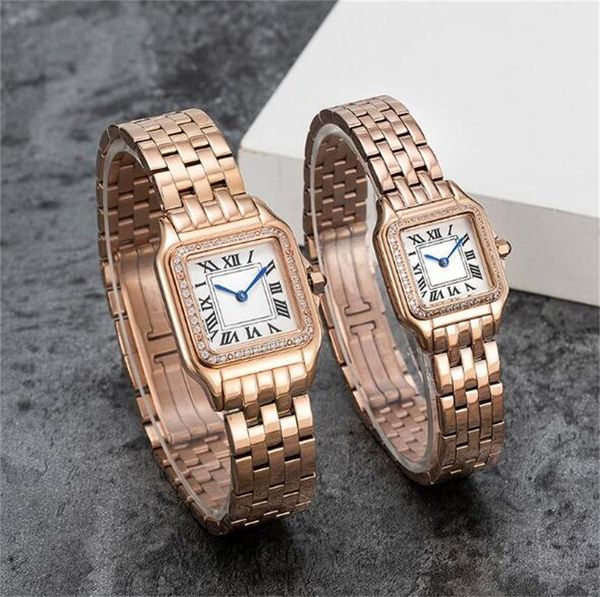 

fashion classics couple watches are made of imported stainless steel quartz ladies elegant noble diamond table 50 meters waterproof watch ve, Slivery;golden