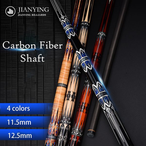 

billiard cues yfen carbon fiber pool cue stick 11 5mm 12 5mm professional with case extension 230720