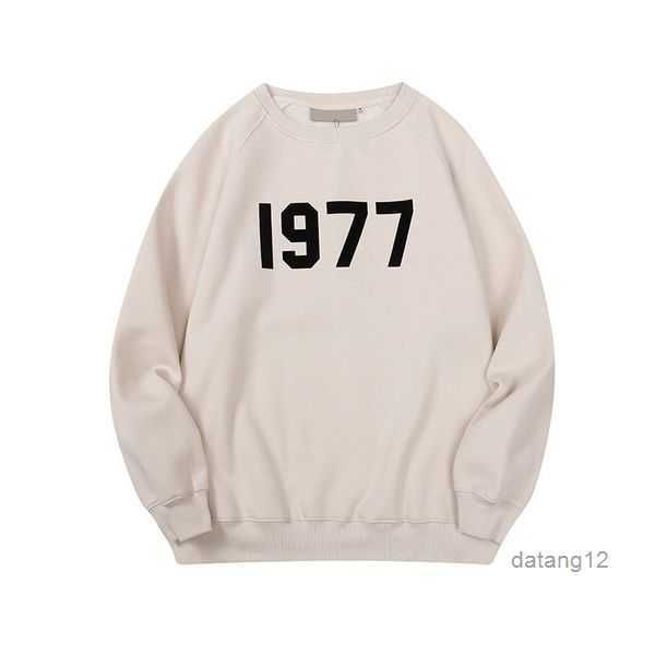 

2023 essentail men's and women hoodie designer hairy pullover sweatshirt loose essen black white classic casual style ess sportsl lette
