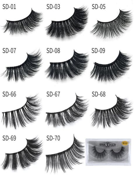 

in stock 20 styles new 3d mink eyelashes false eyelash eye lashes extension eyelash soft natural thick fake eyelashes 3d eyel5857861
