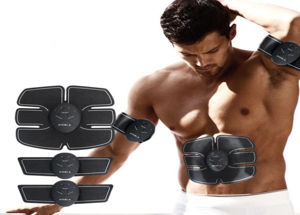 

smart ems electric pulse treatment massager abdominal muscle trainer wireless body shape fitness1040012