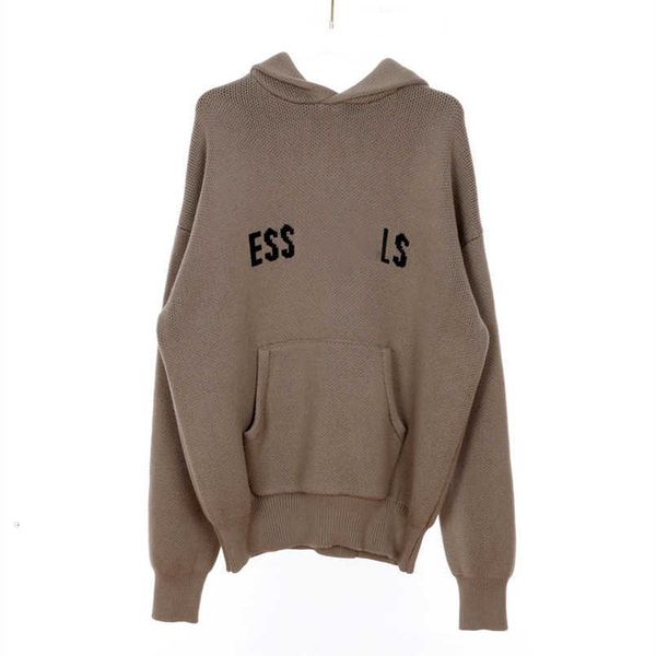 

essentialhoodie designer mens hoodies essentail spring men fear sweater of hoody god pullover autumn embroidery sweatshirt loose es hooded j, Black