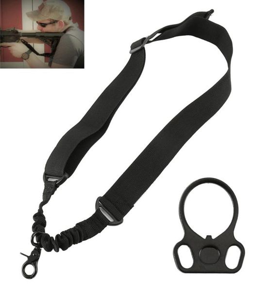 

rifle gun plate mount adapter tactical 1 one single point sling high strength adjustable 5265352