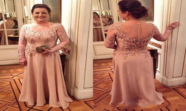 

mother of the bride dresses with long sleeves 2020 lace appliques flowers illusion satin evening gown wedding guest dress2708477, Black;red