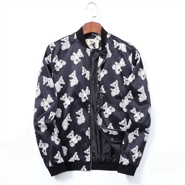 

men's short jacket jacket hipster men's jacket jacket h85, Black;brown