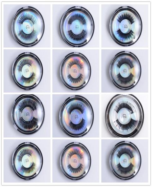 

3d faux mink hair eyelashes oemcustomprivate logo acceptable silk protein cruelty dramatic false eye lashes with retailbox2225743