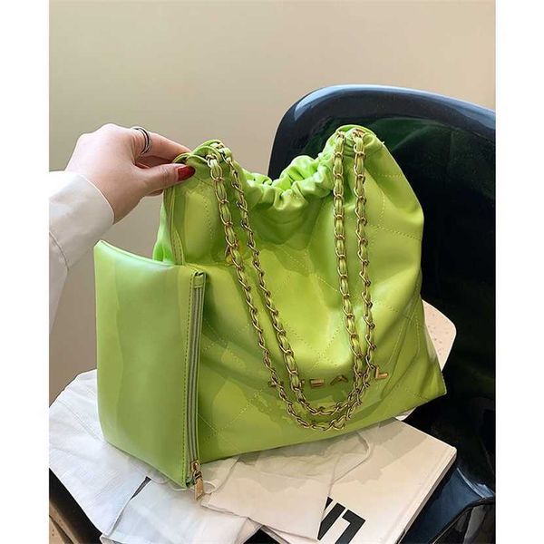 

60% off designer lingge embroidery thread big for women summer new fashion versatile large capacity fashionable chain water bucket bag