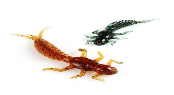 

4cm20pcs 07g larva soft lures artificial lures fishing worm silicone bass pike minnow swimbait jigging plastic baits9948688