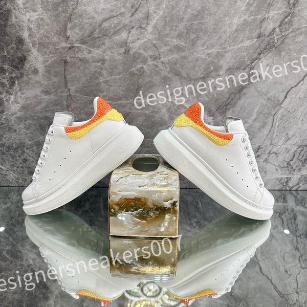 

2023 luxurys sneakers casual alexander shoe tread slick chaussures high triple royal pale lace up sneaker men platform womens trainers xsd22, Black