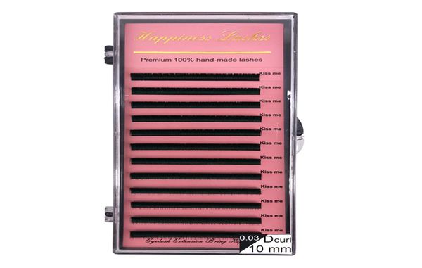

premium eyelash extension deep black 3d individual eyelashes soft silk mink lashes eye lashes all sizes3281127