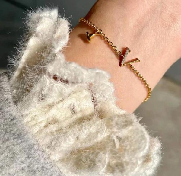 

fashion gold charm bracelets bangle for lady women party wedding lovers gift engagement jewelry for bride with box nrj 8218972, Golden;silver