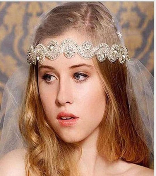

bridal hair comb tiaras crowns wedding hair jewelry european and american retro style whole fashion girls evening prom accesso7797542, Silver