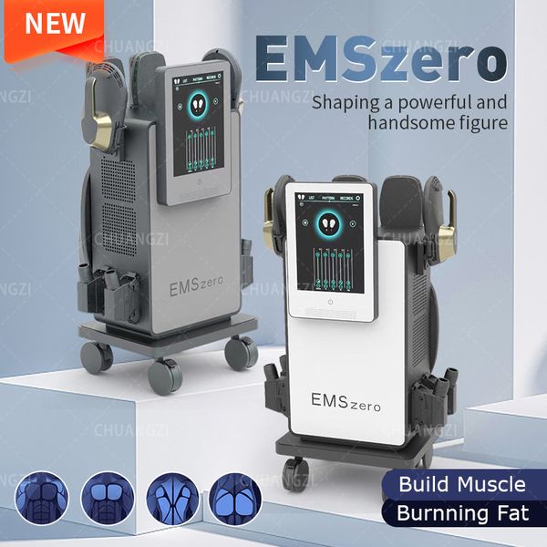 

new dls-emslim muscle stimulator rf body slimming emszero 14 tesla 6500w ems sculpting machine pelvic pads available