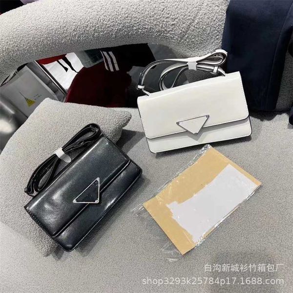 

68% off 2023 new bagdesigner new fashion letter square women's one shoulder crossbody small bag bags triangle label