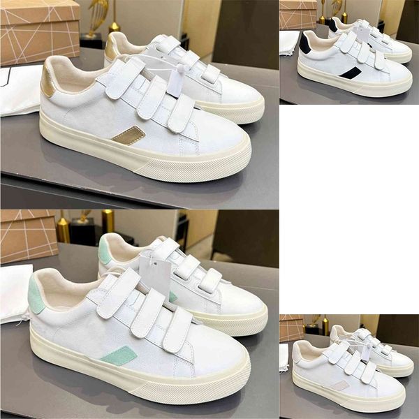 

2023 veja designer shoes womens sneakers shoes men 's classic white fashion couples vegetarianism style original veja campo 35-44