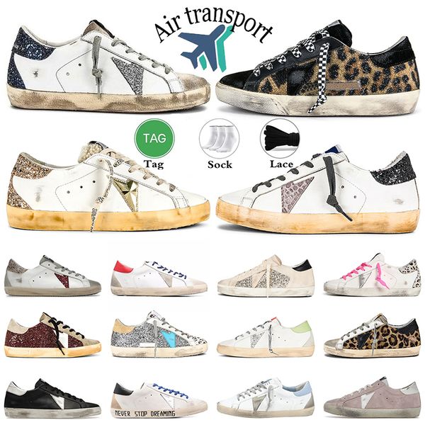 

2023 new women designer gg casual shoes sneakers black white green pink silver platform luxury loafers leather superstar low men trainers sp