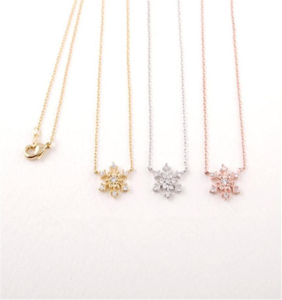 

crystal pendant necklaces beautifu snowflake snowflake europe and america popular necklace 2016 new arrival for 216569110, Silver