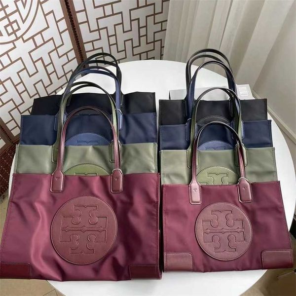 

65% off 2023 new bagdesigner foreign trade t family women's european and american fashion nylon tote handbag simple solid color large c