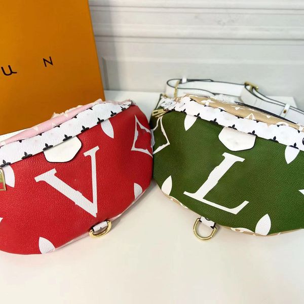 

same waist bag women's autumn new korean fashion large capacity printed cross-body chest 2023 fashion bags
