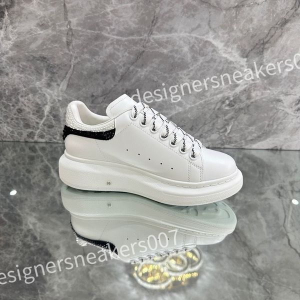 

sneakers casual alexander shoe tread slick chaussures high triple royal pale lace up sneaker men platform womens trainers xsd221116, Black