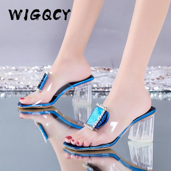 

dress shoes transparent high heel sandals for women's summer shoes for women's mule metal buckle slider transparent women's s, Black