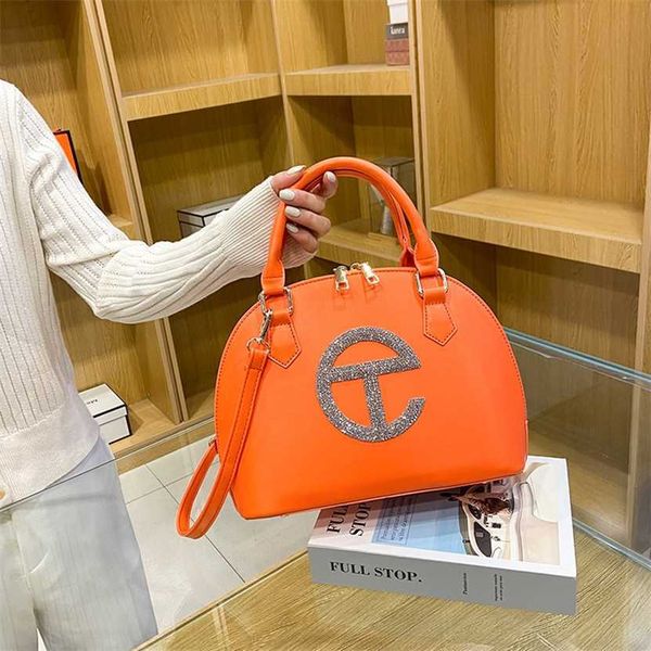 

60% off designer shell new high capacity handheld bag women's fashion texture urban simplicity crossbody one shoulder factory goods tre