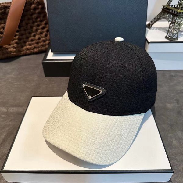 

summer leisure joker with sunscreen hat men cap designer cap mens hats adjustable print casual fashion timeless classic triangle label hat, Blue;gray