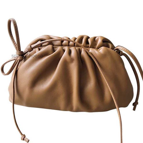 

botte bag venetes pouch cloud bag soft leather women's bag messenger bag dumpling hand bag xlah
