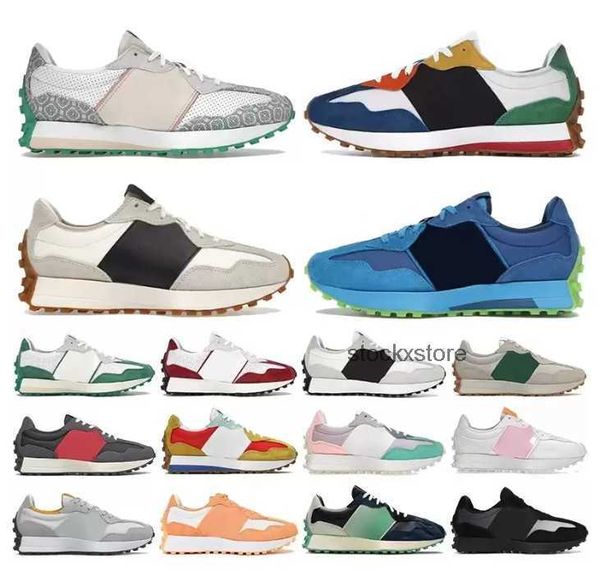 

drand new n 327 running shoes men women sneakers light grey farmers market wheat multicolor beige burgundy sea salt black khaki designer sho