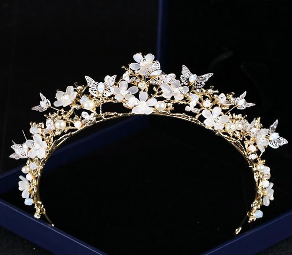 

luxury wedding bridal tiara rhinestone headpieces crystal bridal headbands hair accessories6652627, Silver