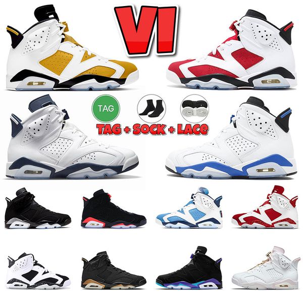 

2023 new 6 6s georgetown jumpman basketballs shoes size us 13 metallic silver yellow ochre cactus jack cool grey men women british khaki unc