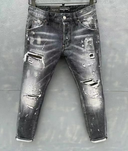 

dsq phantom turtle men039s jeans classic fashion man jeans hip hop rock moto mens casual design ripped jeans distressed skinny 3058992, Blue