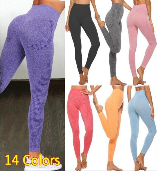 

yoga outfits high waist seamless leggings push up leggins sport women fitness running energy elastic trousers gym girl tights yj007771480, White;red