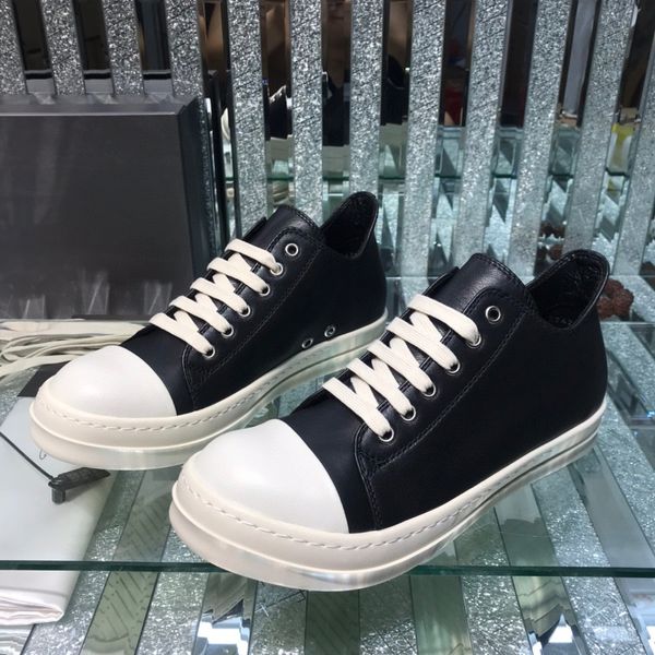 

brand men casual shoes low small triangle luxury trainers genuine leather suede lace up women flats hip-hop street breathable designer sneak, Black