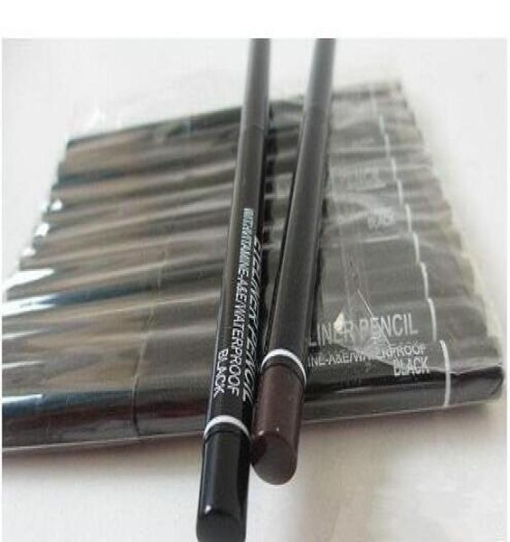

12 pcslots of specialized cosmetics rotating scalable black and brown eyeliner beauty pen2404230