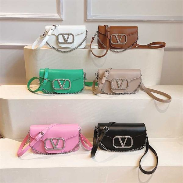 

67% off 2023 new bagbag designer women's westernized and versatile high-end fashion bright diamond chain one shoulder crossbody small s