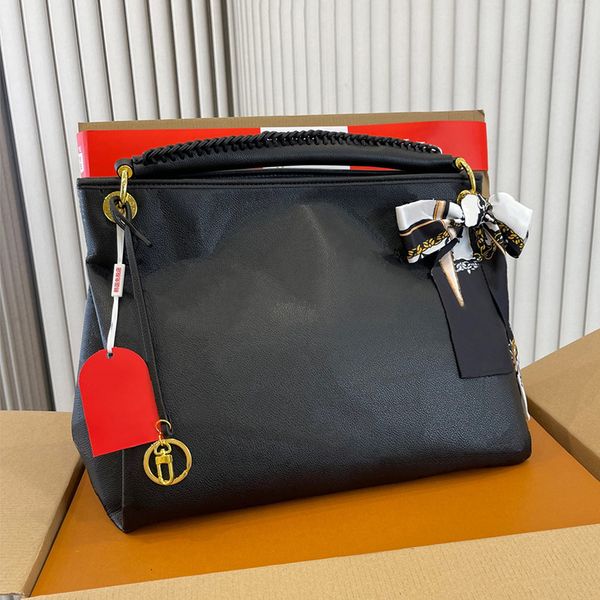 

leather handbag women tote designer artsy mm shoulder bag shopping bag m44869