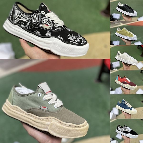 

maison mihara yasuhiro dissolved shell head mmy shoes for men thick soled youth breathable board shoes for new small lovers