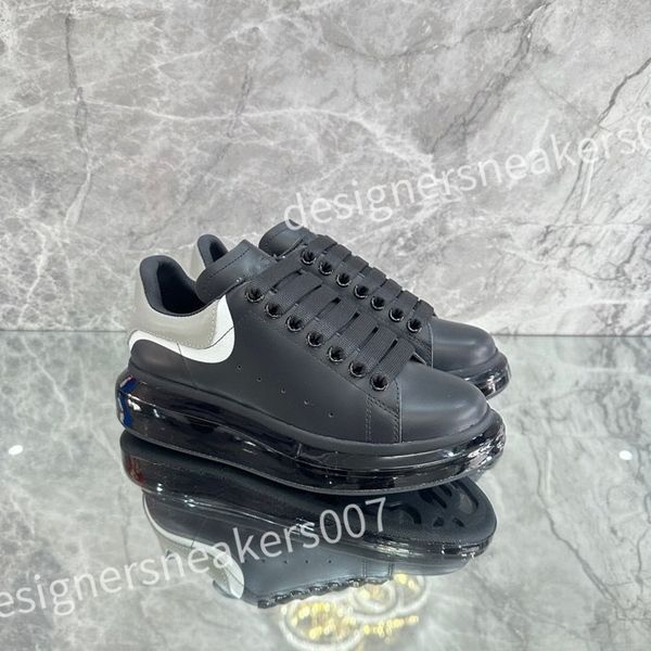 

2023 luxury designer shoes sprint runner sneakers men women casual leather outdoor alexander shoes low pink trainers xsd221118, Black
