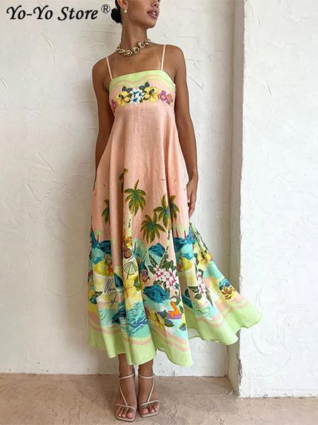 

urban dresses floral print a lline dres sleeveless tube high waist elegant 2023 summer fashion prairie chic vestidos 230719, White;black