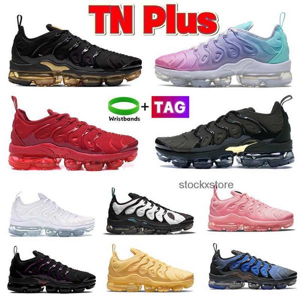 

with box 2023 designer tn plus running shoes men women sneaker live together triple white black metallic gold red teal cherry burgundy khaki