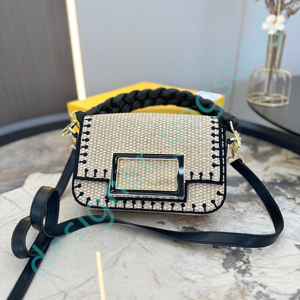 

straw bags designer bags fashion crossbody bags underarm bags classic shoulder bag luxury the tote bags vintage women handbags clutch bags f