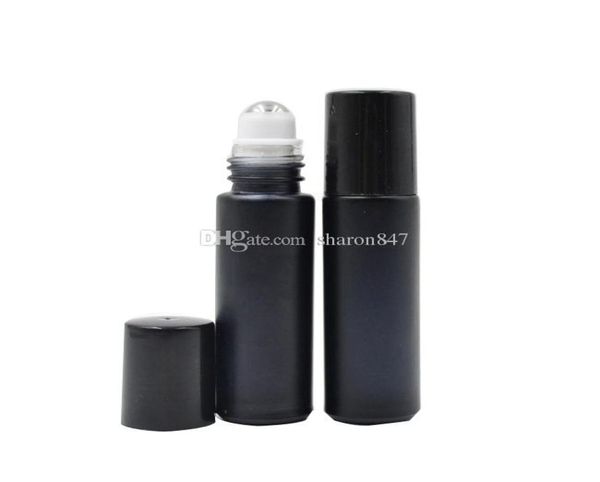 

factory 10ml 13oz black fragrances roll on glass bottle essential oil metal roller ball by dhlems 4324034