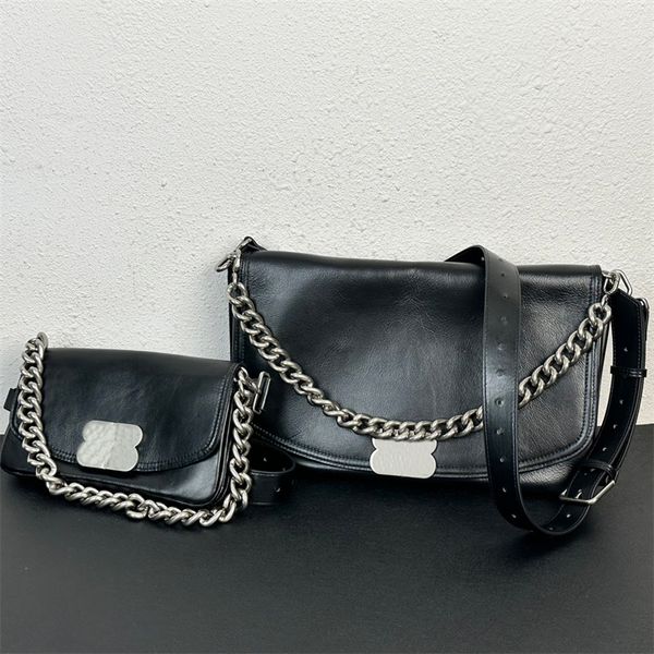 

bb soft genuine leather shoulder crossbody bag women luxury fashion black handbag