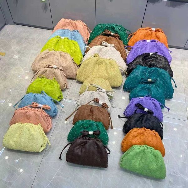 

designer bag venetas bag woven cloud bag soft skin dumpling bag women's bag diagonal cross hand small women's bag cloud pouch frts