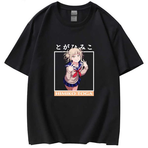 

fashion my heroes academy anime ferry my body summer short sleeve t-shirt, White