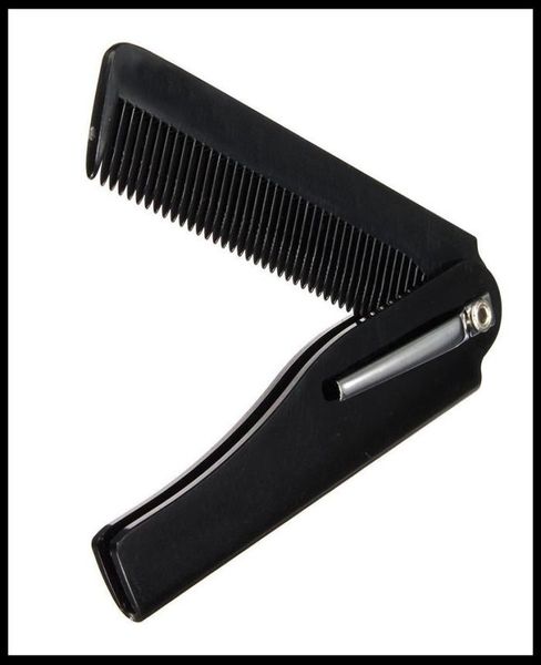 

whole new style 1pcs hair beauty folding moustache beard comb hand made tools for men women6768362, Silver